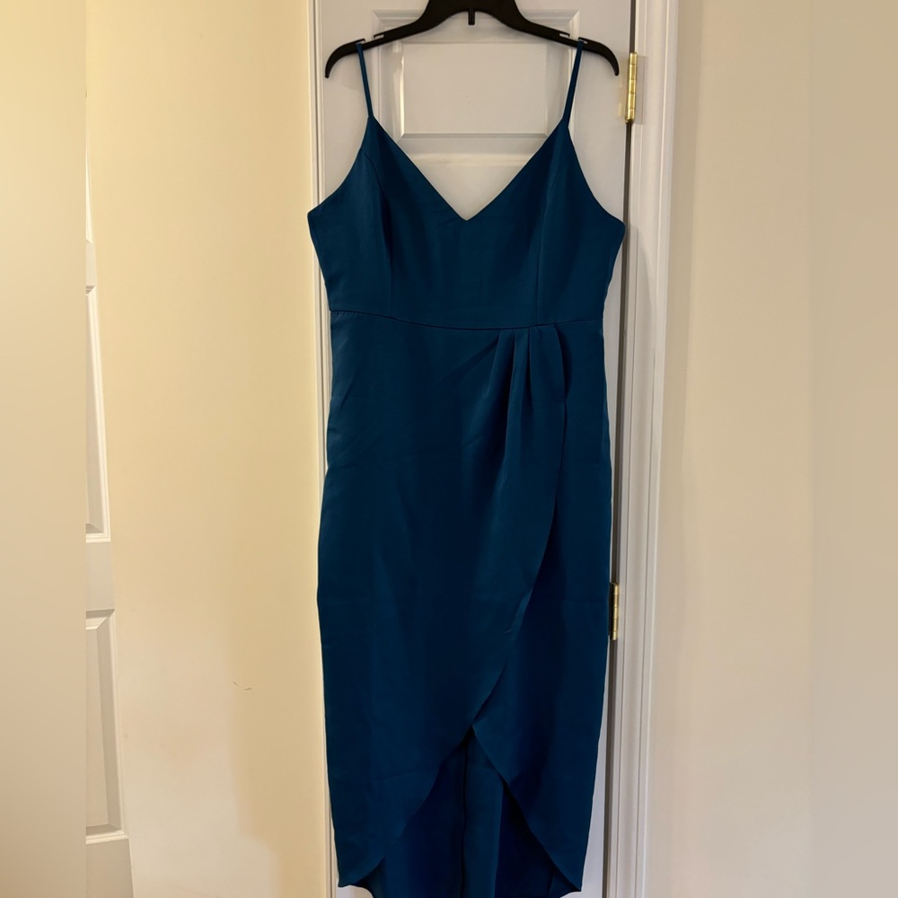 Hi Lo Wrap Dress